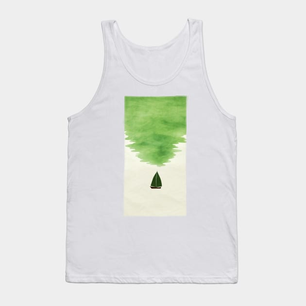 GREEN LEAF BOAT Tank Top by bnyahya